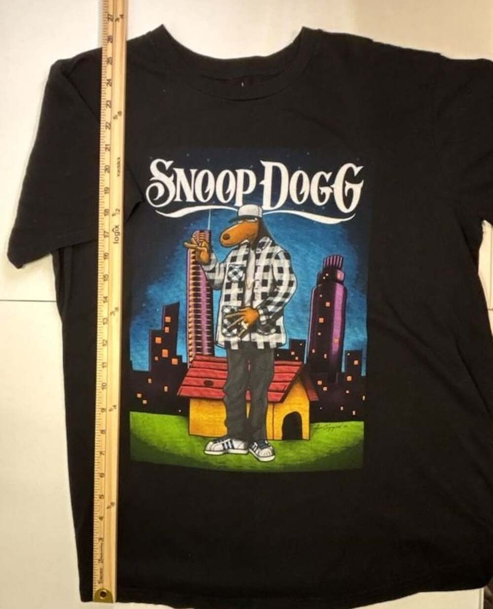 Snoop Dogg The Dog Collection Graphic T-Shirt Black